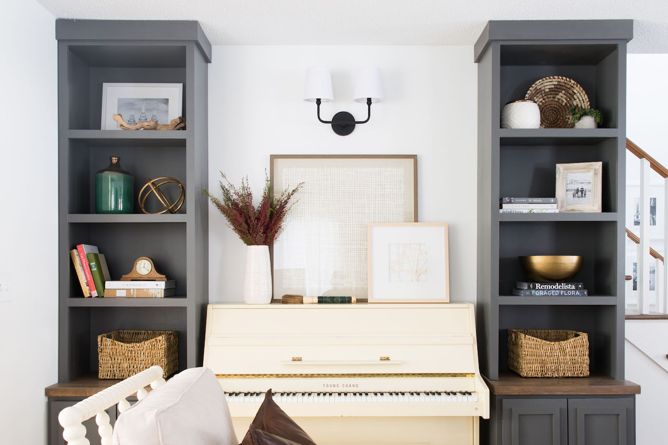 Custom Built-In Shelving