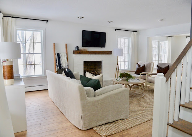 Farmhouse Living Room Remodel
